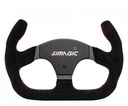 Kierownica SIMAGIC C-Shaped Steering wheel without HUB, 325mm, Suede
